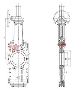 High Pressure Knife Gate Valve
